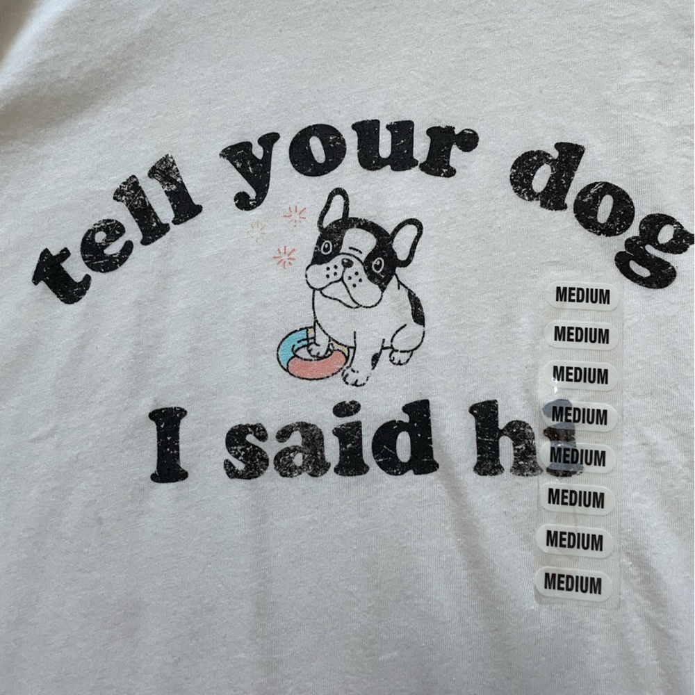 New dog t-shirt